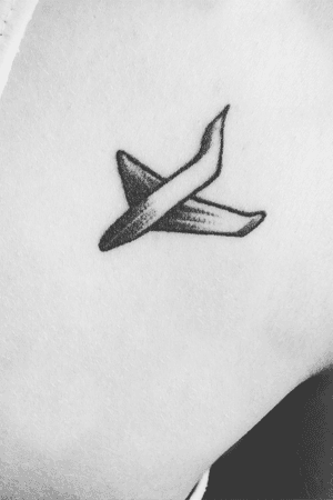 Airplane tattoo ✈️ #airplane 