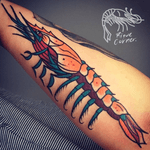 #riquecorner #shrimp #traditional #tattooing #tattooartist 