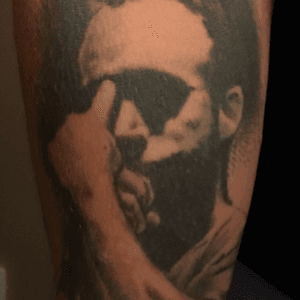 Neil Fallon portrait. Done by Caryl Cunningham. Eternal Tattoos. 