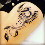 Tatuagem fênix #jeffinhotattow #fenix #tattoofenix 
