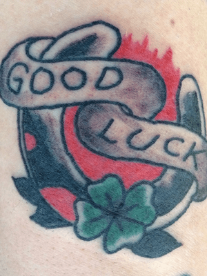 Tatuagem Pulso - Good Luck