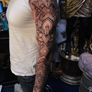 #Mandala #WithThaiStyle #Tattoo 