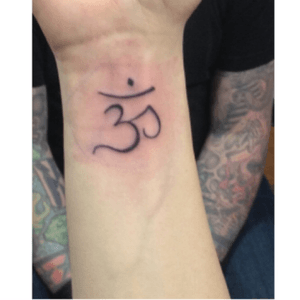 My first 🕉for my 18th bday #om 