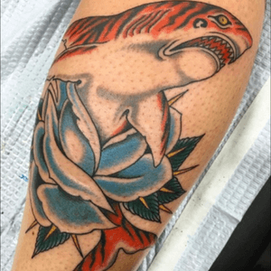 Tiger Shark SLC Tattoo Convention by Jack Mauk from Port City Tattoo