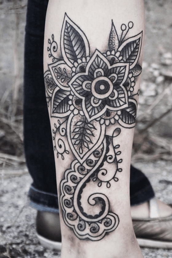 Top 8 Paisley Tattoo Designs And Meanings  Styles At Life