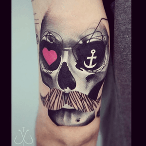 #TimurLysenko #skull#anchor#heart