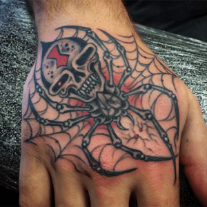 Punk hand spider