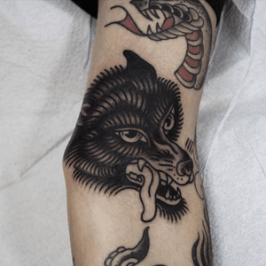 Wolf by rawbert81 at Rendition Tattoo