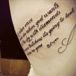 8th tattoo mgk quote :) 