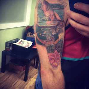 In progress. Background to come in the final session. 