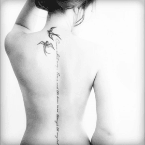 #dreamtattoo instead of brids a flower on the neck... Loving it!!!!!