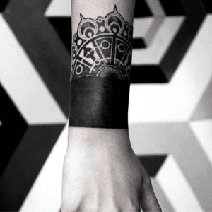 Good start of a sleeve #armband #mandala #wrist #forearmwrap 
