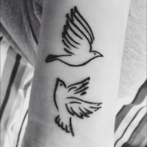 birds by Brink Tattoo Slovenia #brink #tattoo #tattoosofalovenia #birds