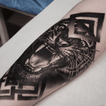 Tiger for Victor! Thanks! #tattoodoambassador #tattoo #tiger 