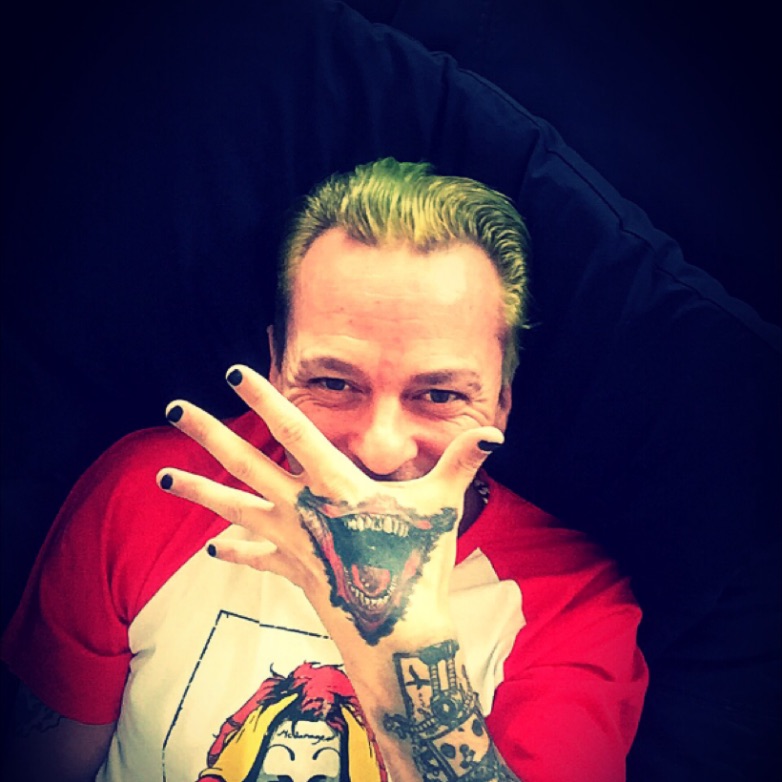 Tattoo uploaded by Gary • Joker hand tattoo and bad hair day • Tattoodo Tattoo uploaded by Gary • Joker hand tattoo and bad hair day • Tattoodo