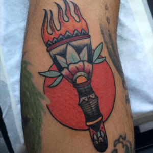 #traditional #dagger #colorworkers #torch 