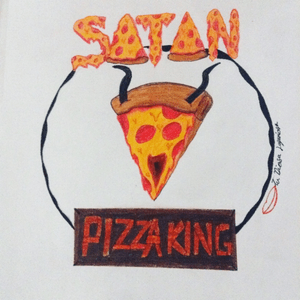 #satanicpizza #pizzatattoo #pizza #satan #draw 