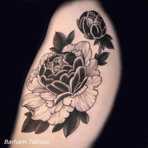 Peony Tattoo by Barham