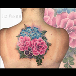 A #camellia tattoo i did at Leviathan tattoo gallery on Melbourne, Australia. #floral #flowers #watercolour #watercolor #botanical #vintage #realism #tattoosforwomen #feminine #tattoo #ink #girlswithink #canada #edmonton #lizvenom 