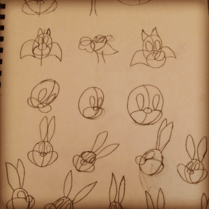 #looneytoons faces