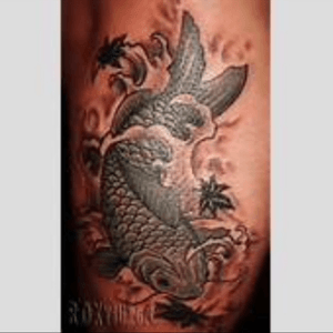 This is my dream tattoo to add to my collection. Its a koi fish i want two of them on the left and right side of my stomach.  #megandremtattoo 