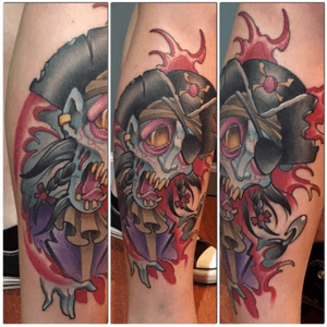 Really fun zombie pirate tattoo i did a couple months ago ! #zombietattoo #pirate 
