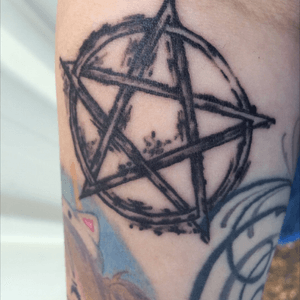 Amazing! Love my pentagram tattoo! #pentagram #blessedbe #Wiccan 