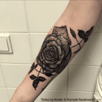 #rose #tattoo #tattoolovers #girltattoo 