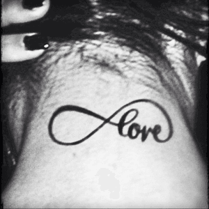Infinite Love ❤️ @KarinZohar @AmiJames @Tattoodo #InfiniteLove #Love #Infinity #MyTattoo