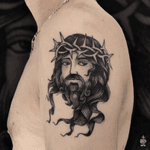 iditch@hotmail.fr #iditch #tattoo #mojitotattoo #toulouse #traditionaltattoo #christ 