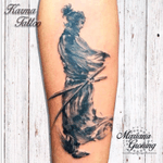 Samurai tattoo, tatuaje de samurai #tattoo #watercolor #tattoodo #marianagroning #tatuaje #ink #inked #tattooed #colortattoo #acuarela #mexico #cdmx #MexicoCity #mexicoink #karmatattoo #samurai 