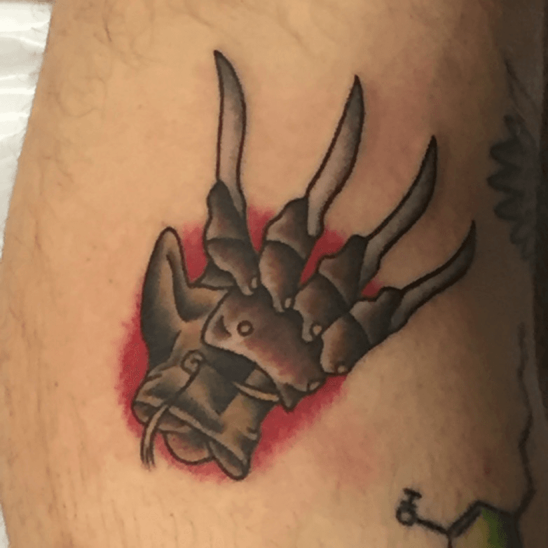 15 Freddy Krueger Glove Tattoos