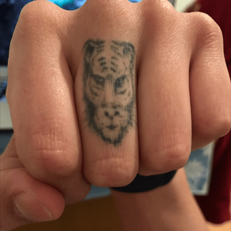 36 Remarkable Tiger Tattoos On Finger  Tattoo Designs  TattoosBagcom