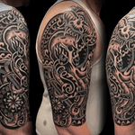 #neotribal #octopustattoo by @jefquintano 