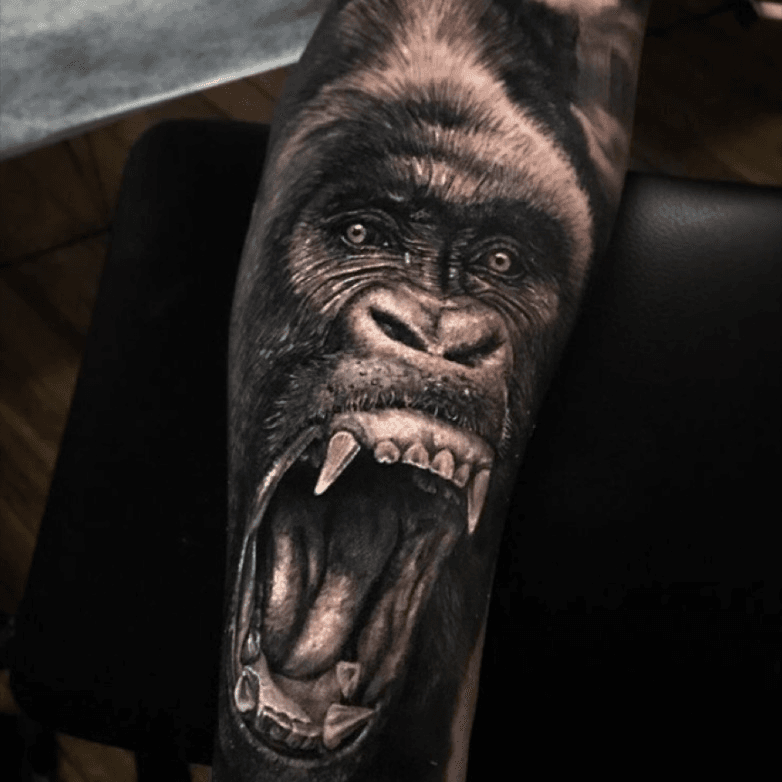 Explore the 46 Best gorilla Tattoo Ideas 2017  Tattoodo