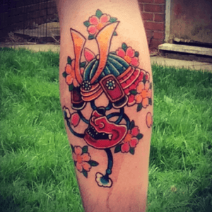 The first tattoo i ever got, this peice was the start of my leg sleeve