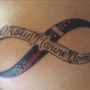(Not my picture)...I want to get a tattoo in honor of my son after he graduates USMC boot camp in September. Needing ideas!!!  #marinemom #dreamtattoo 