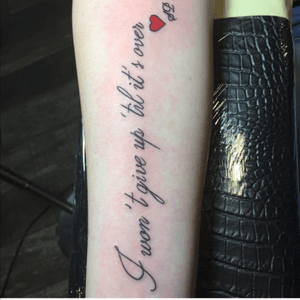 lyric' in Tattoos • Search in + Tattoos Now • Tattoodo