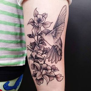 Blackwork Floral Hummingbird #btattooing #blacktattooart #ladytattooers #qttr #darkartists #blackworkers #blackwork #blackink #tattoo #tattoos #flowertattoo #floraltattoo #planttattoo #wreathtattoo #botanicaltattoo #naturetattoo #dotworktattoo #phillytattoo #phillyink #bestofphilly #fishtown #newjerseytattoo #puertoricotattoo #delawaretattoo #newyorktattoo #baltimoretattoo #sandiegotattoo #hummingbird #birdtattoo 