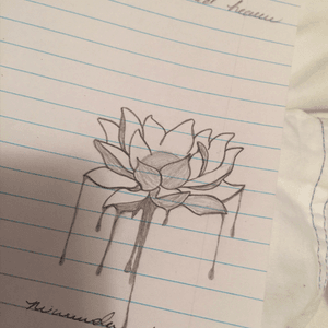lotus doodle. #sketchesbymir