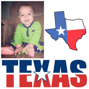 My insperation for my next tattoo is my 10 month old son Lincoln James.  He was conceived in the great state of TEXAS . Took my wife on a business trip and this guy is the end result. He will forever hold the nickname baby Texas. #megandreamtattoo      #babytexas #texas #chubbybubby