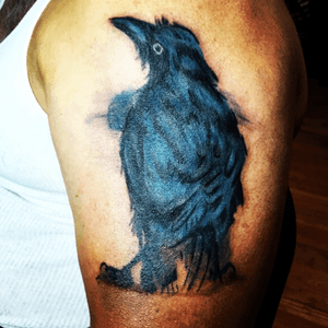 #crowtattoo cuervo tattoo