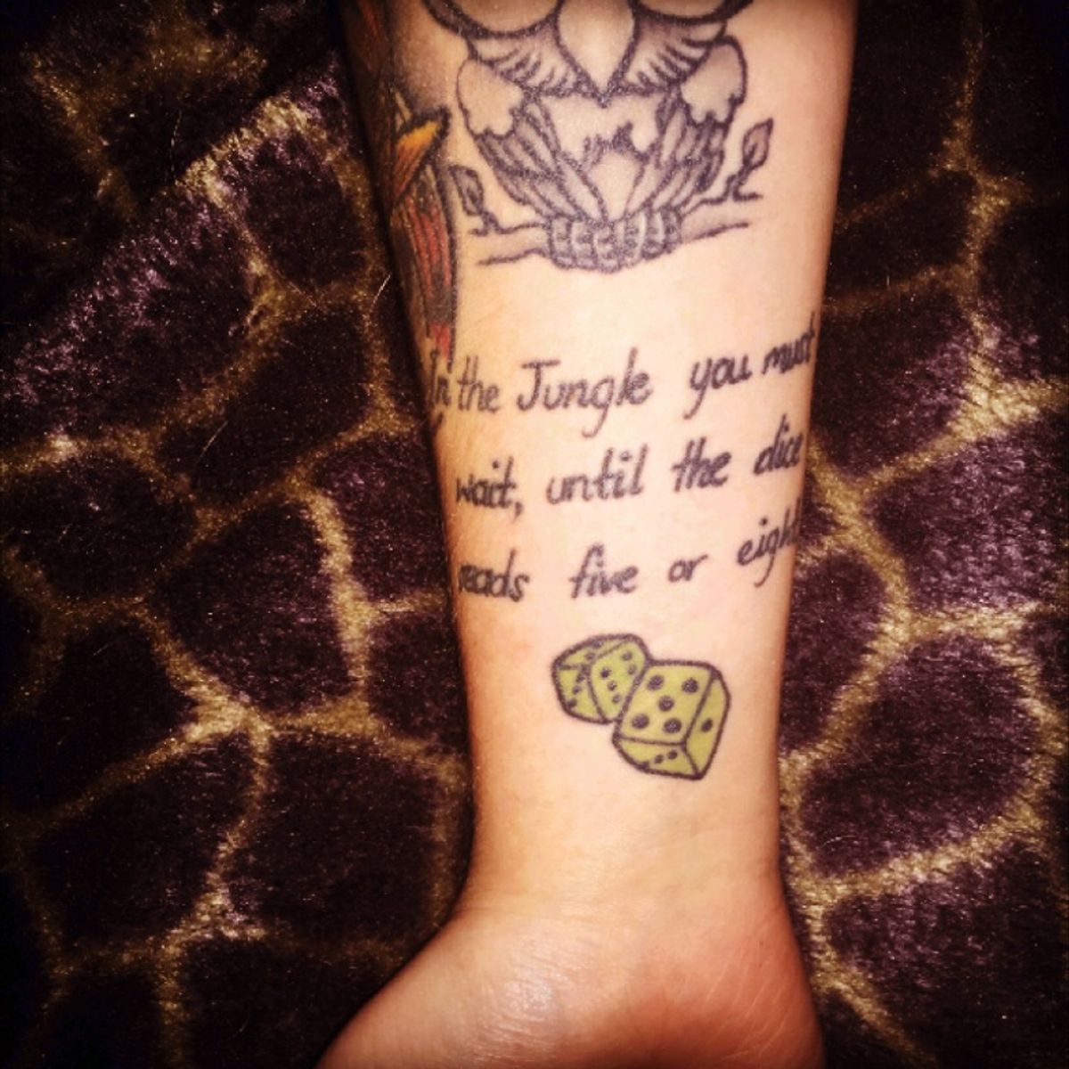 Tattoo uploaded by Sarah • Quote from jumanji for Robin Williams "in