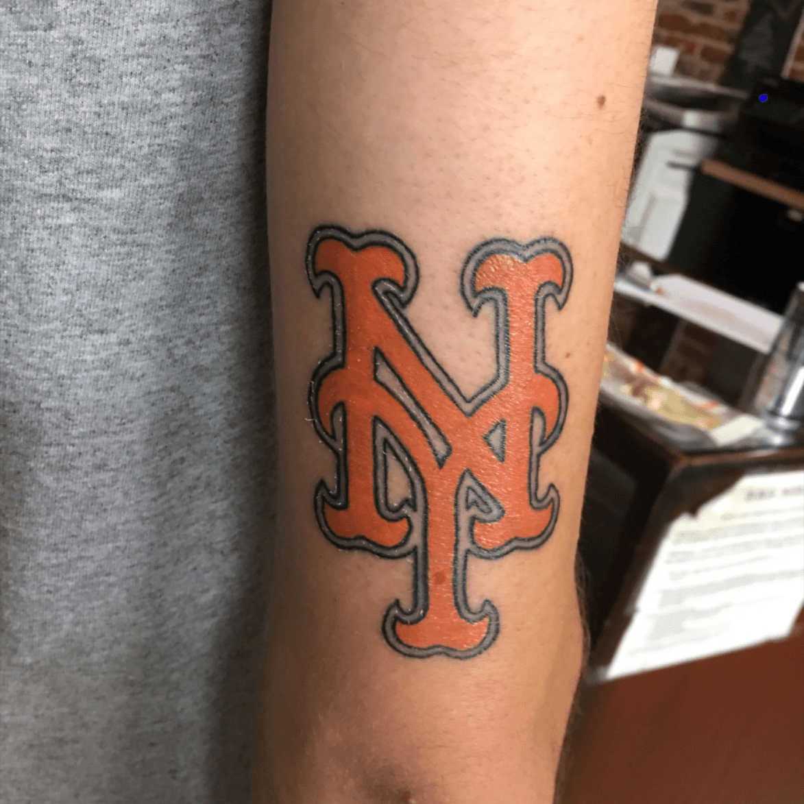 I love NY logo tattoo