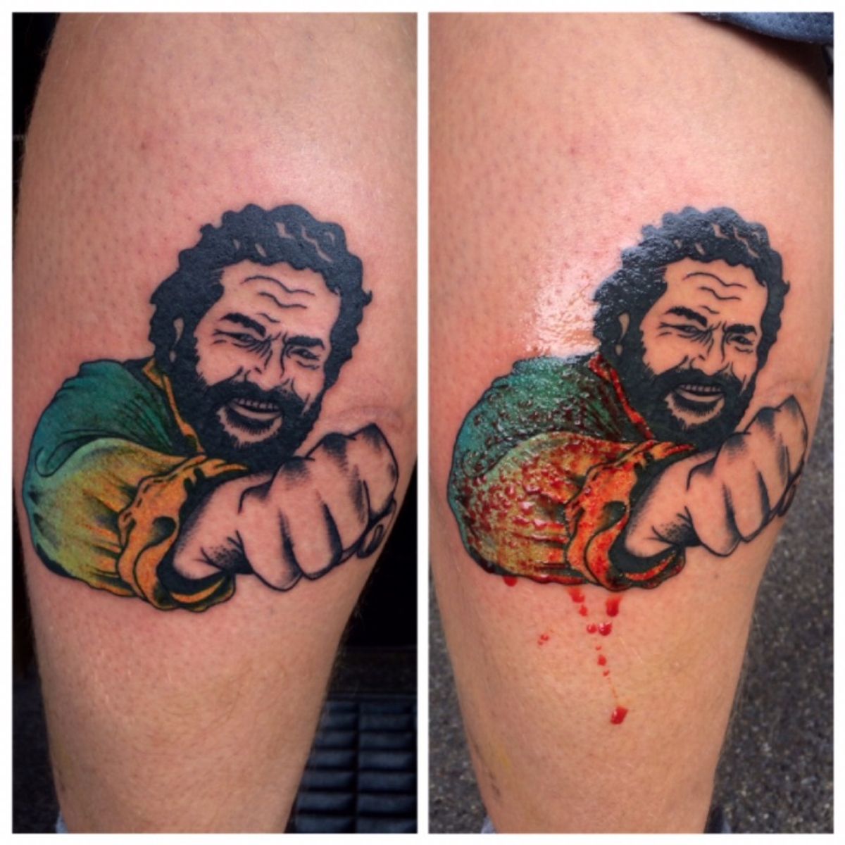 Tattoo uploaded by LaCucaracha • bud spencer • Tattoodo