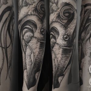 Tattoo uploaded by Nayana tattoo • Wardruna inspired raven tattoo 🌑 # ...