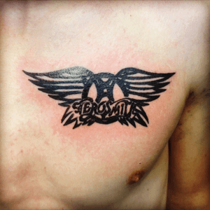 Tattoo de Aerosmith #aerosmith #balck #solidink 