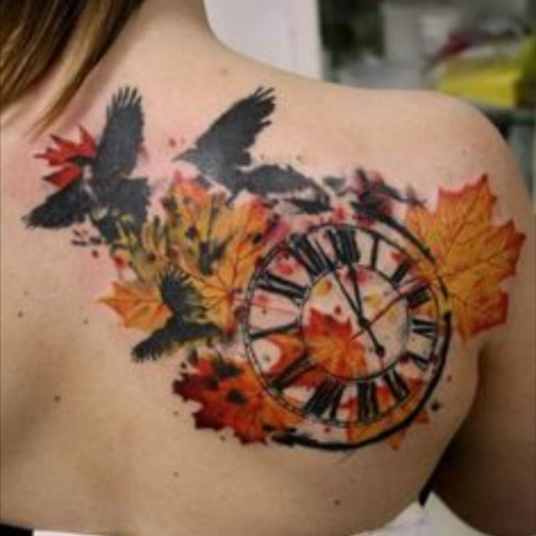 40 Unforgettable Fall Tattoos  Art and Design