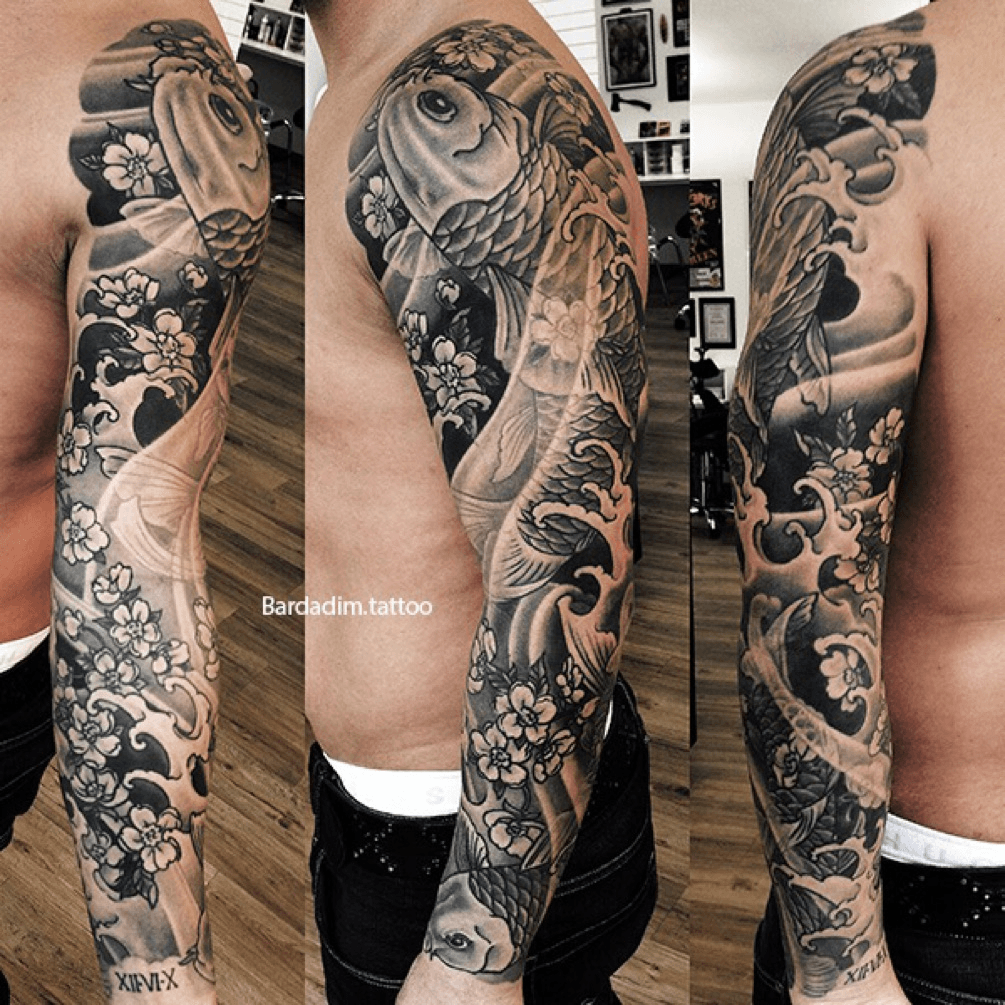 Tattoo uploaded by Bardadim Tattoo • Japanese tattoo. Full sleeve