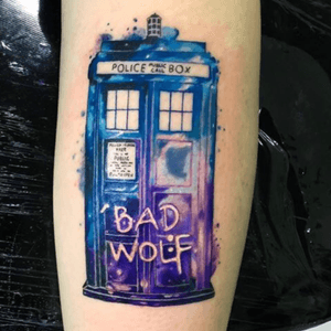 #badwolf #gugotattoo #gugo #tattoo #tatuagem #DoctorWho #DoctorWhotattoo 